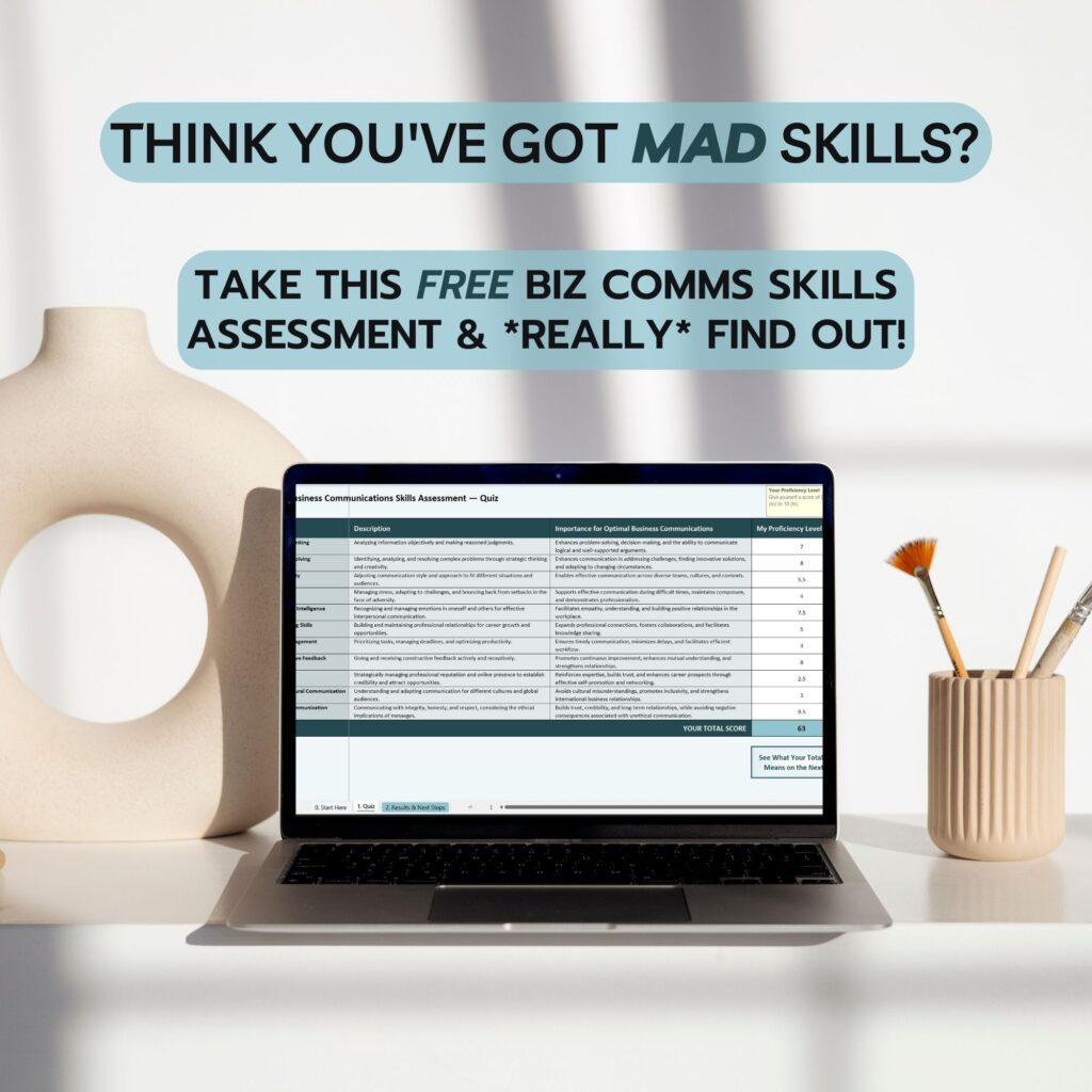 Business Communications Skills Assessment